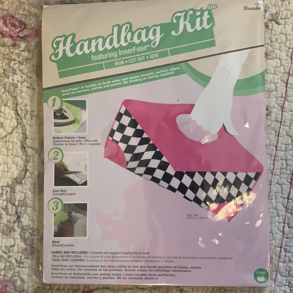 LOT OF 7 DRITZ PURSE HANDBAG TOTE PATTERN KITS